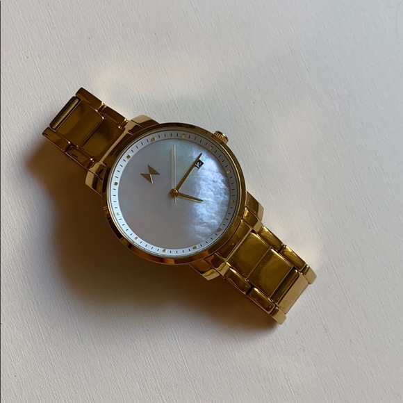 MVMT Womens Gold Pearl Watch main image 5